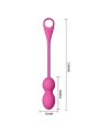 PRETTY LOVE - ELVIRA PINK RECHARGEABLE VIBRATING BALLS