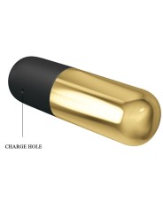 PRETTY LOVE - VIBRADOR BALA RECARREGVEL DOURADO