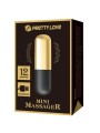 PRETTY LOVE - VIBRADOR BALA RECARREGVEL DOURADO