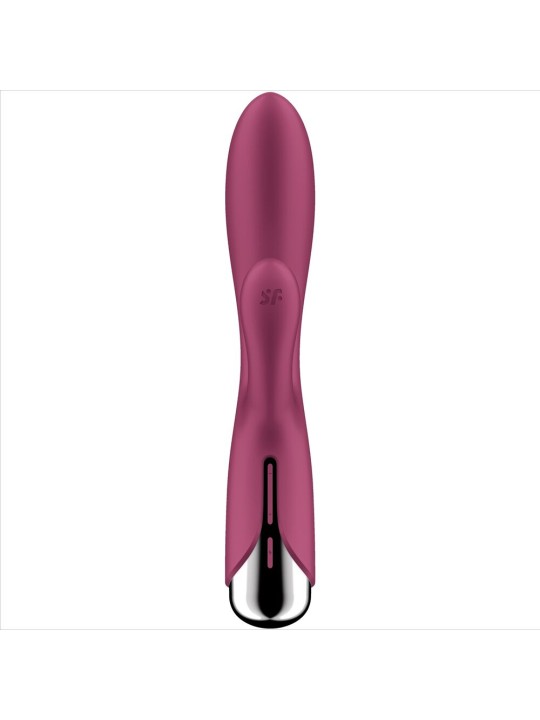 SATISFYER - SPINNING RABBIT 1 ESTIMULACION CLITORIS Y PUNTO G ROJO