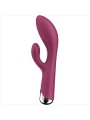 SATISFYER - SPINNING RABBIT 1 CLITORIS ET STIMULATION DU POINT G ROUGE