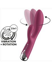 SATISFYER - SPINNING RABBIT 1 CLITORIS AND RED G-SPOT STIMULATION