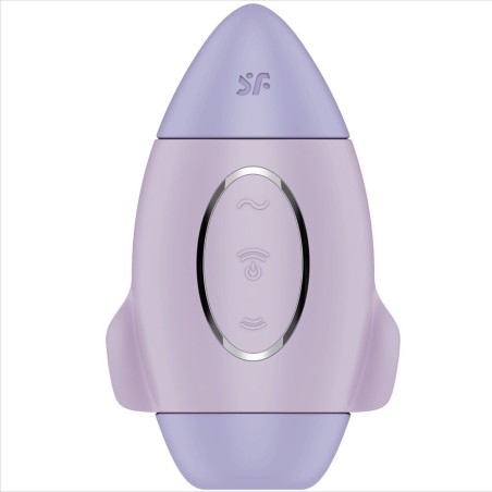 SATISFYER - MISSION CONTROL LILAC KLEINE DUBBELE PULS VIBRATOR