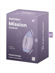 SATISFYER - MISSION CONTROL LILAC SMALL DOUBLE IMPULSE VIBRATOR