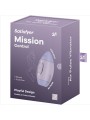 SATISFYER - MISSION CONTROL LILAC KLEINE DUBBELE PULS VIBRATOR