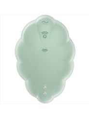 SATISFYER - CLOUD DANCER GREEN AIR PULSE VIBRATOR