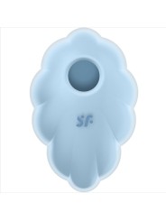 SATISFYER - CLOUD DANCER AZUL VIBRADOR AIR PULSE