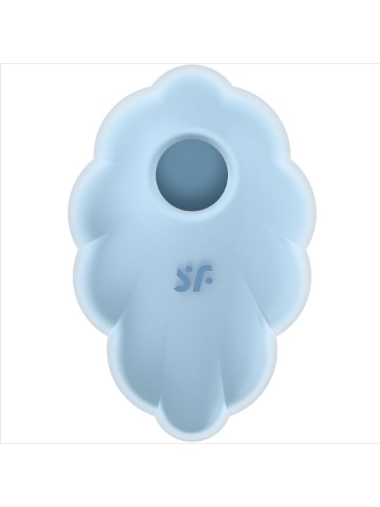 SATISFYER - CLOUD DANCER BLAUWE VIBRATOR LUCHTPULS