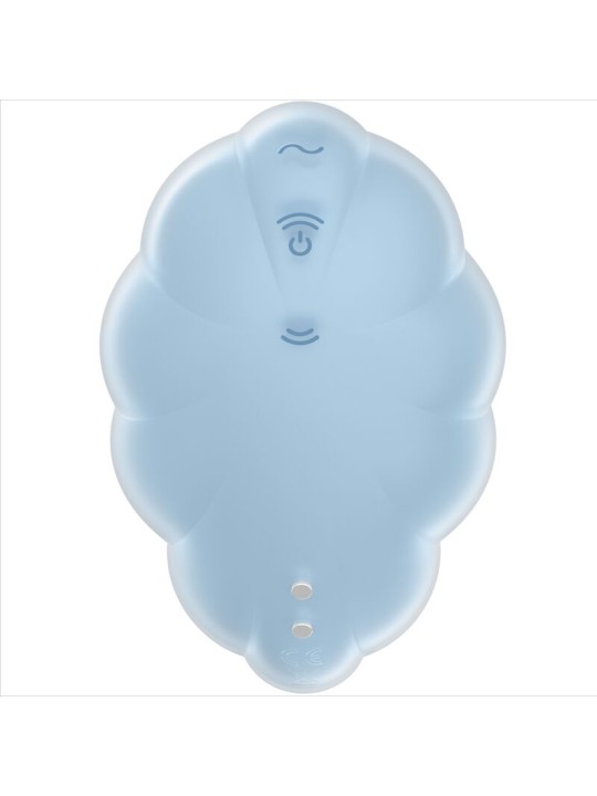 SATISFYER - CLOUD DANCER BLAUWE VIBRATOR LUCHTPULS