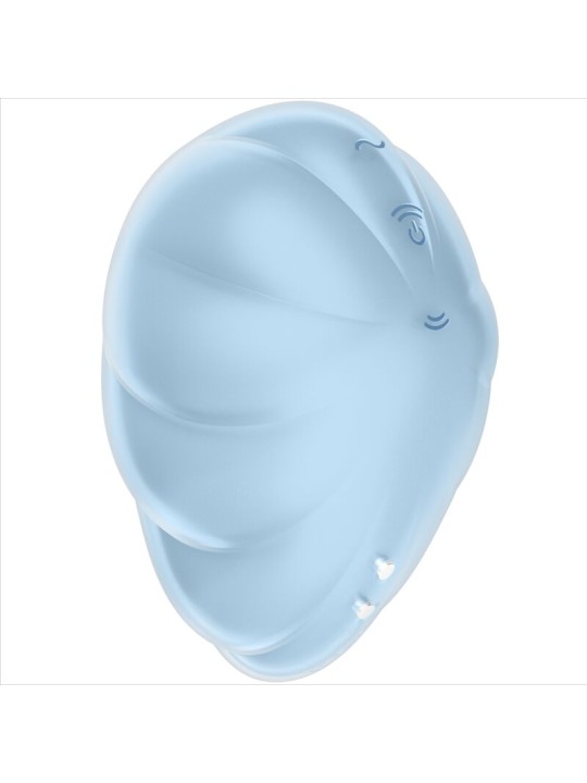 SATISFYER - VIBRATEUR CLOUD DANCER BLEU AIR PULSE