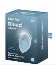 SATISFYER - CLOUD DANCER BLAUWE VIBRATOR LUCHTPULS