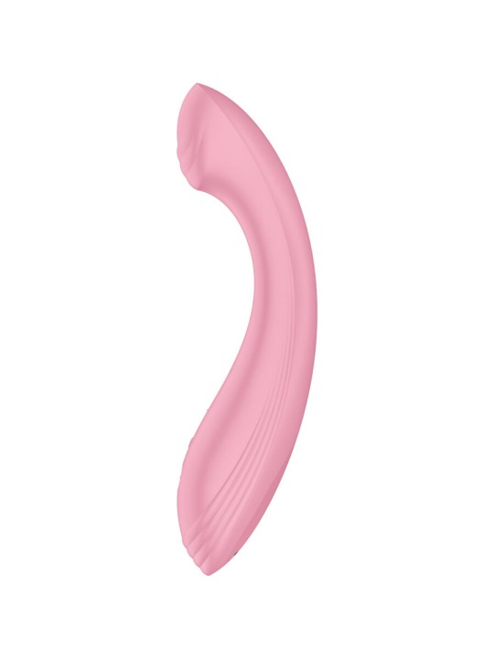 SATISFYER - G-FORCE ESTIMULADOR VIBRADOR G-SPOT ROSA