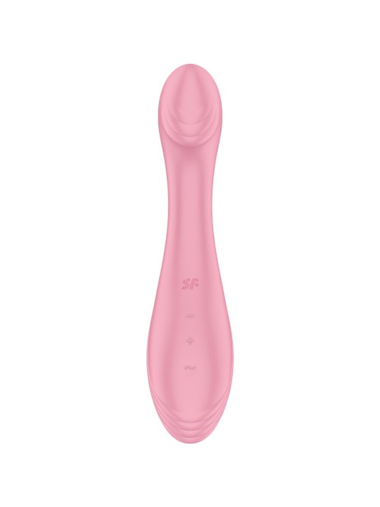 SATISFYER - G-FORCE ESTIMULADOR VIBRADOR G-SPOT ROSA