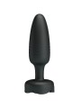 PRETTY LOVE - TARION PLUG ANALE CON LUCE LED NERO 12,5 CM