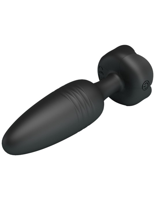 PRETTY LOVE - TARION ANAAL PLUG MET LED-LICHT ZWART 12,5 CM
