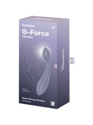 SATISFYER - G-FORCE ESTIMULADOR VIBRADOR PUNTO G MORADO