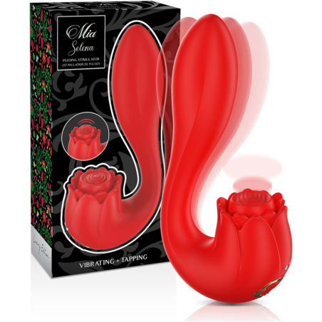 MIA - SELENA VIBRERENDE STIMULATOR + RED TAPPING