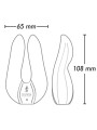 SHUNGA - AIKO INTIMATE MASSAGER FUCHSIA
