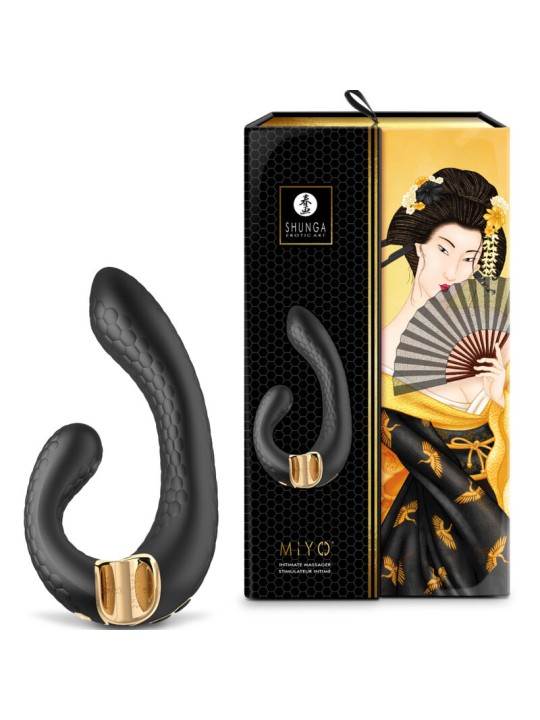 SHUNGA - MASSAJADOR ÍNTIMO MIYO PRETO