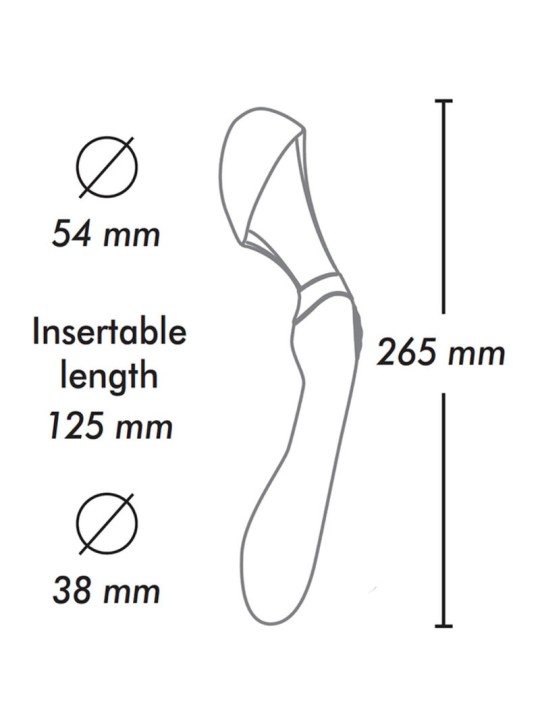 SHUNGA - ZOA INTIMMASSAGER SCHWARZ