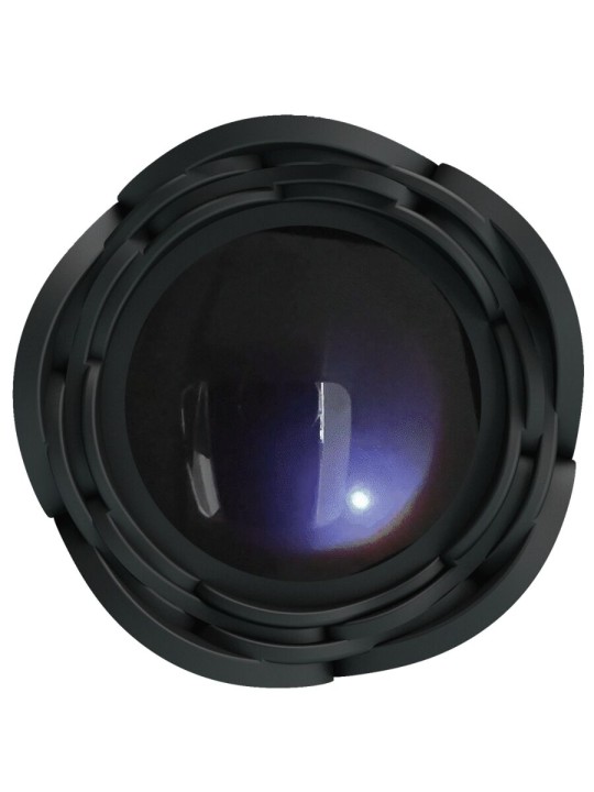PRETTY LOVE - OSBORN PLUG ANAL COM LUZ LED PRETO 9,8 CM