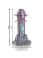 EPIC - BASILISK DILDO DUPLO ESCAMOSO PRAZER TAMANHO PEQUENO