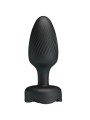 PRETTY LOVE - OSBORN ANAL PLUG WITH LED LIGHT BLACK 9.8 CM