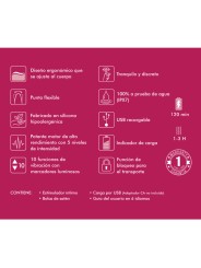 SHUNGA - DISPLAY 6 INTIEME MASSAGEREEDSCHAPPEN FUCHSIA
