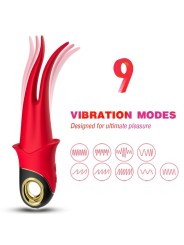 ARMONY - SHADOW VIBRADOR PINZA ROJO