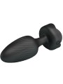 PRETTY LOVE - OSBORN PLUG ANAL AVEC LUMIÈRE LED NOIR 9,8 CM