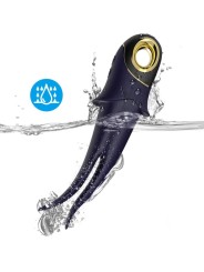 ARMONY - SHADOW VIBRADOR DUPLA CABEÇA PROVOCANDO AZUL