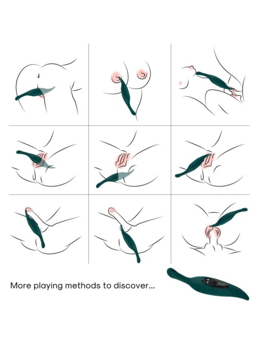 ARMONY - GROENE BLADSTIMULATOR & VIBRATOR