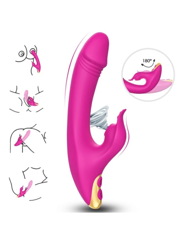 ARMONY - LOVE CLITORIS & PONTO G VENTOSA FÚCSIA