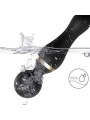 ARMONY - FREEZA MASSAGER & VIBRATEUR TÊTE SUPER FLEXIBLE NOIR