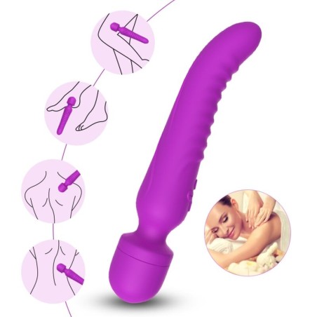 ARMONY - MISSIE MASSAGER & VIBRATOR MET WARMTE-EFFECT VIOLET