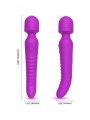 ARMONY - MASSAGER MISSION E VIBRADOR EFEITO DE CALOR ROXO