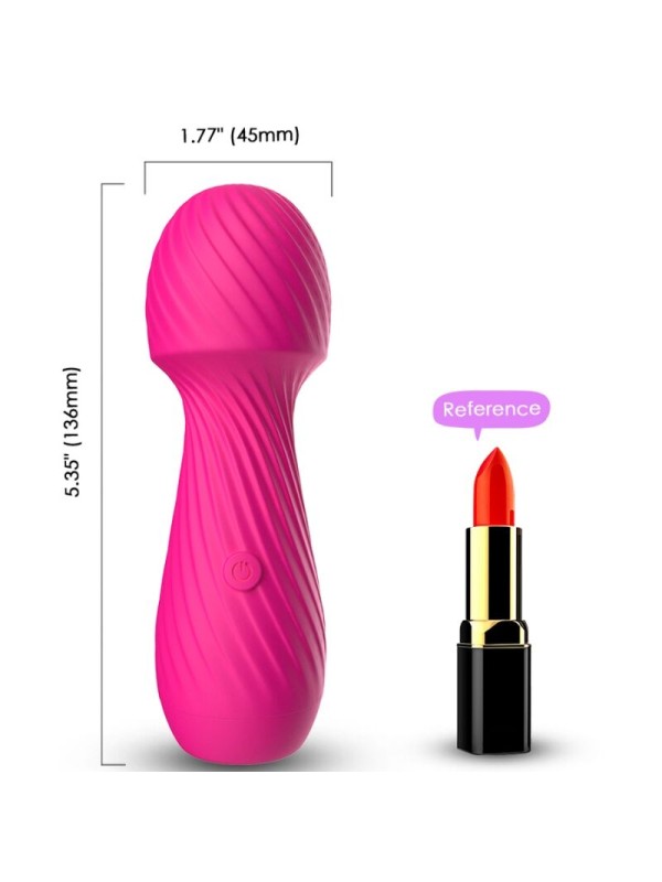 ARMONY - DAZZLE MASAJEADOR & VIBRADOR PEQUEÑO FUCSIA