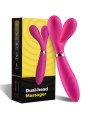 ARMONY - Y-WAND MASAJEADOR & VIBRADOR CABEZA DOBLE FUCSIA