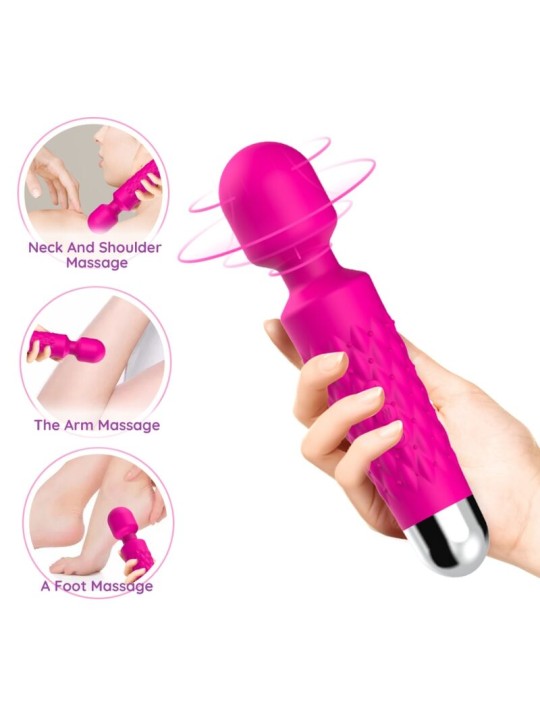 ARMONY - POSTMAN MASSAGER & VIBRATOR SUPER FLEXIBLE HEAD FUCHSIA