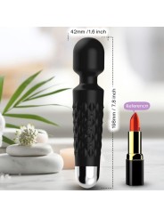 ARMONY - POSTMAN MASSAGER & VIBRATOR SUPER FLEXIBLE HEAD BLACK