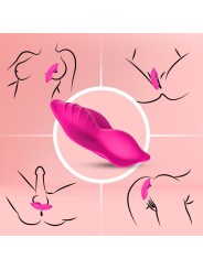 ARMONY - WHISPER WEARABLE PANTIES VIBRATOR REMOTE CONTROL FUCHSIA