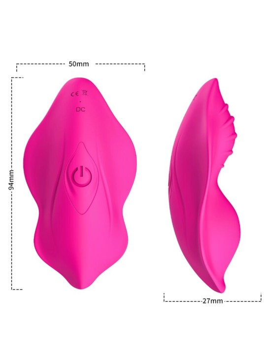ARMONY - WHISPER PANTIES VIBRADOR CONTROL REMOTO FUCSIA