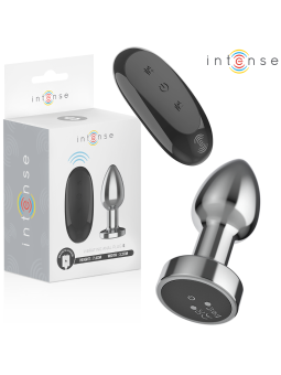 INTENSE - PLUG ANAL 10 VIBRAÇÕES METAL COM CONTROLE REMOTO S