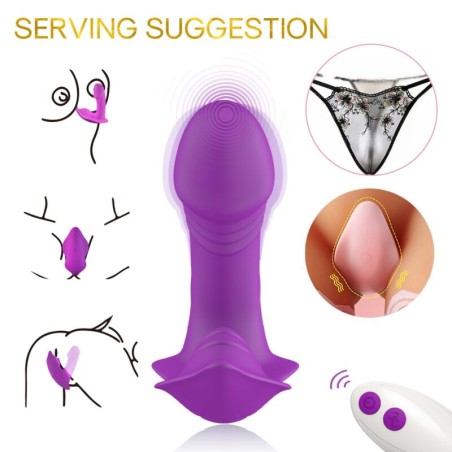 ARMONY - AFSTANDSBEDIENBARE INBRENGBARE VIBRATORFLUIT VIOLET