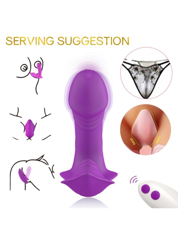 ARMONY - WHISTLE VIBRADOR INTRODUCIBLE CONTROL REMOTO VIOLETA