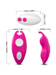 ARMONY - MEL BEE WEARABLE CALÇAS VIBRADOR G-SPOT CONTROLE REMOTO FÚCSI