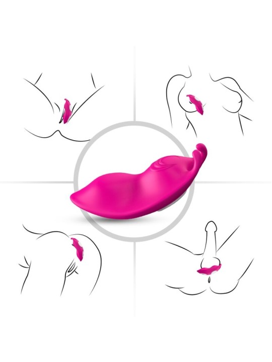 ARMONY - MEL BEE WEARABLE CALÇAS VIBRADOR G-SPOT CONTROLE REMOTO FÚCSI