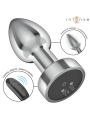 INTENSE - ANALE PLUG 10 VIBRATIES METAAL MET AFSTANDSBEDIENING S