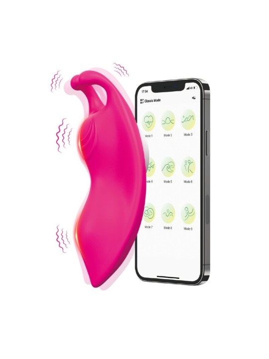 ARMONY - MUTANDINA INDOSSABILE HONEYBEE VIBRATORE G-SPOT FUCSIA - APP 