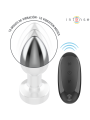 INTENSE - ANALE PLUG 10 VIBRATIES METAAL MET AFSTANDSBEDIENING S